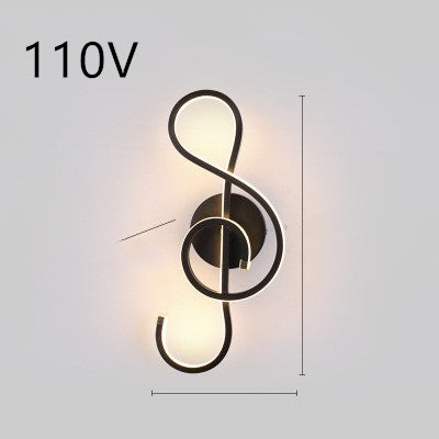 Nordic Chic LED Wall Lamp - Minimalist Bedside Lighting
