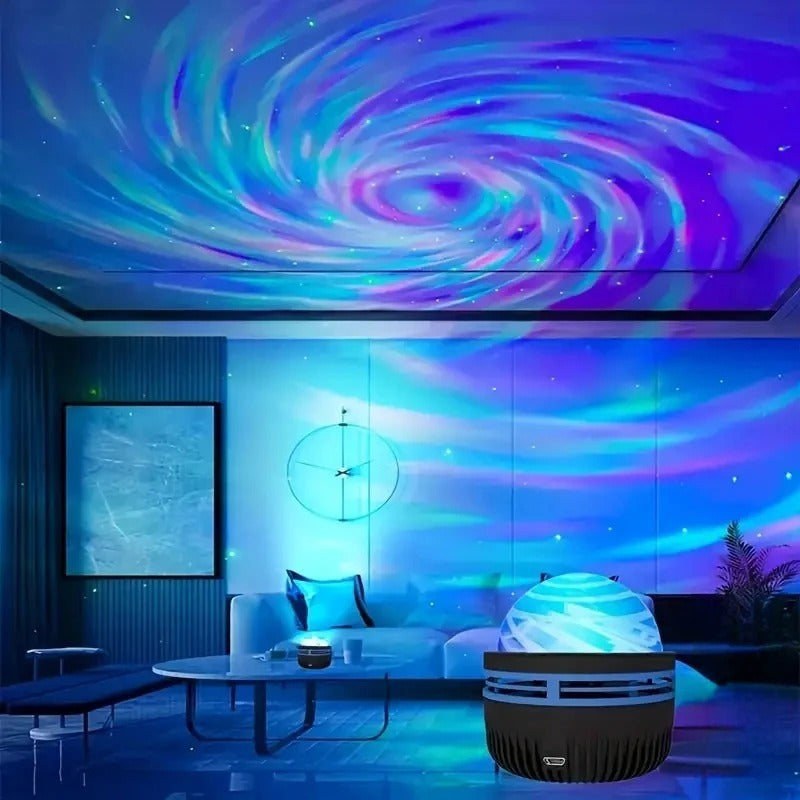 Cosmic Dreams USB Bedside Galaxy Light - Starry Sky Projection with Soothing Atmosphere