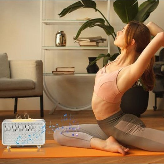Sleep Serenity Bundle: 3-in-1 Bluetooth Speaker, White Noise Machine, Night Light, & Humidifier