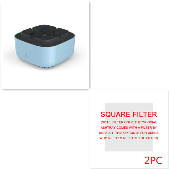 CleanAir Pro - Portable Anion Air Purifying Ashtray with Smoke Removal for Car & Home