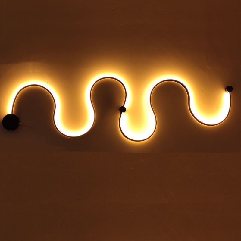 Sleek LED Wall Lamp for Bedroom, Corridor, and Aisle Lighting