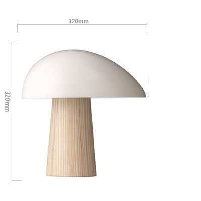 Fungi Glow - Modern Mushroom-Shaped Table Lamp for Study, Bedroom, or Living Room