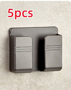 Space-Saving Mobile Phone Charging Station: Adhesive Storage Rack with Punch-Free Design