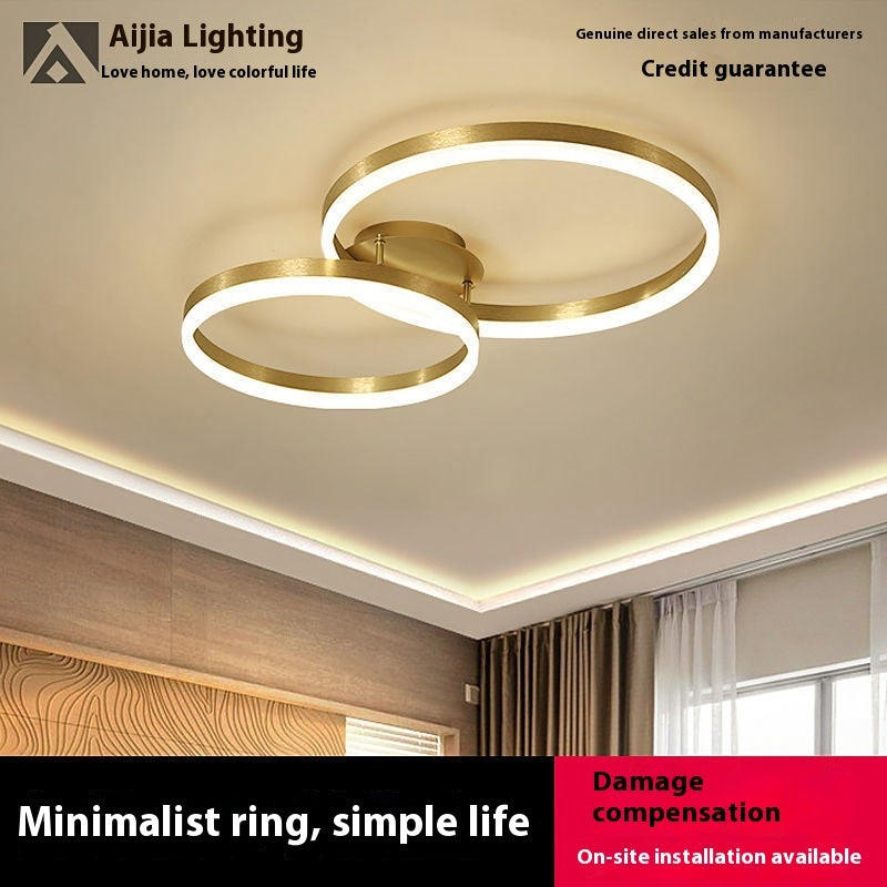 Aurora - Modern LED Ceiling Light for Living Room, Bedroom, and Study