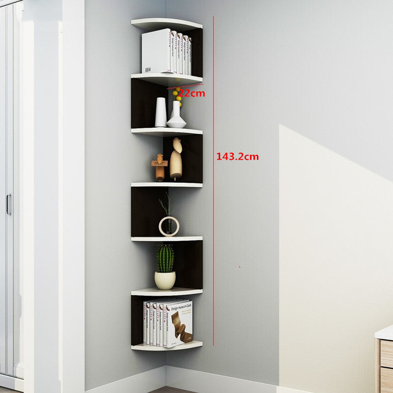 Corner Bliss - Floating Wall Shelf for Living Room Decor