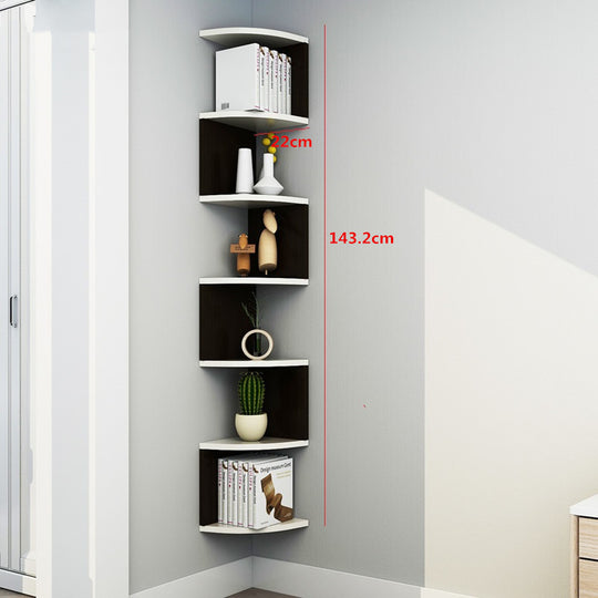 Corner Bliss - Floating Wall Shelf for Living Room Decor
