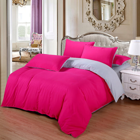 DreamWeave - 4-Piece Bed Sheet Set with Quilt and Duvet Cover