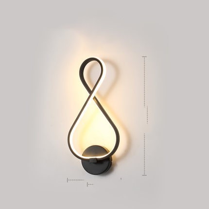 Nordic Chic LED Wall Lamp - Minimalist Bedside Lighting