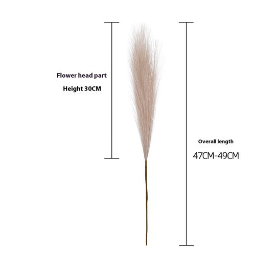 Elegant Pampas Grass Artificial Flowers - Natural Reed Bouquet for Home Decor