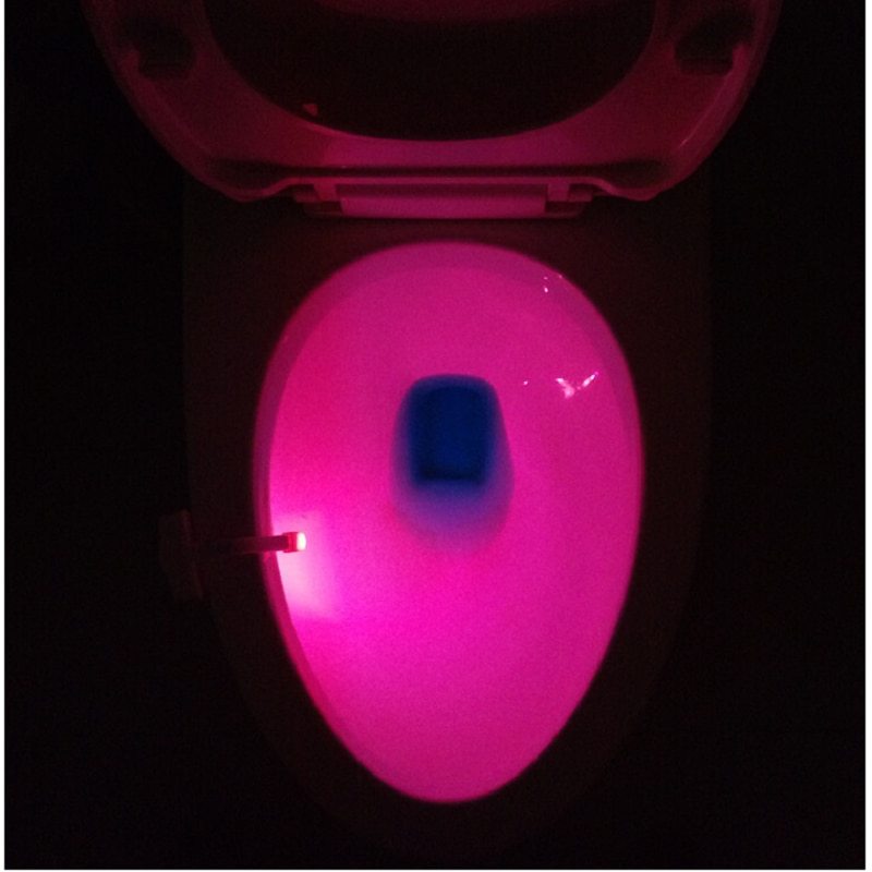 Motion Sensor LED Night Light for Toilets & Bathrooms