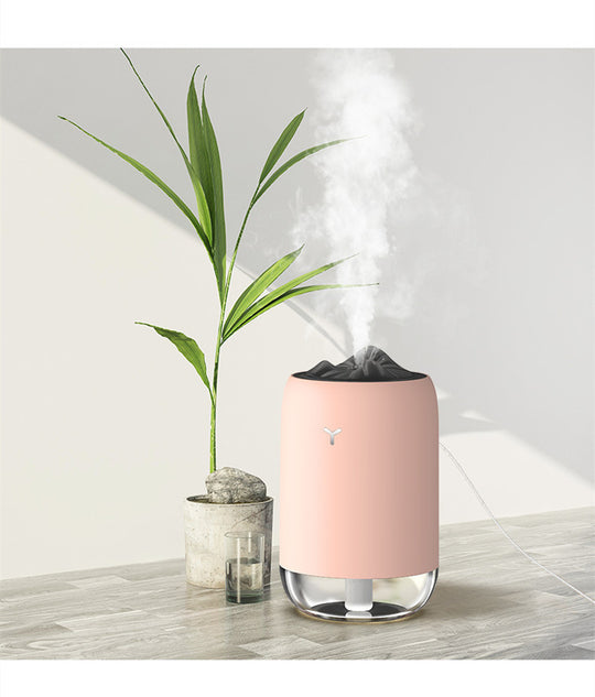 Mystic Flame Mini Humidifier & Aroma Diffuser - Home, Car, & Office Essential