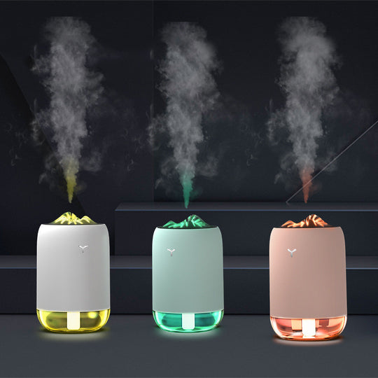 Mystic Flame Mini Humidifier & Aroma Diffuser - Home, Car, & Office Essential