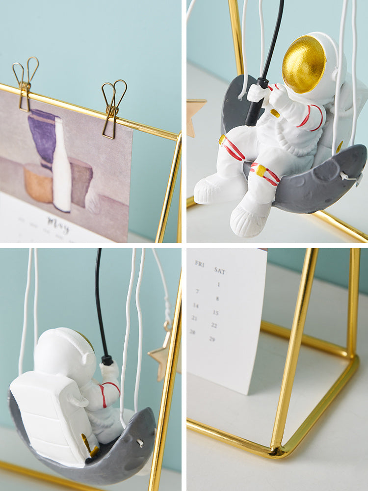 Cosmic Companion: Astronaut Figurine for Home & Office Decor