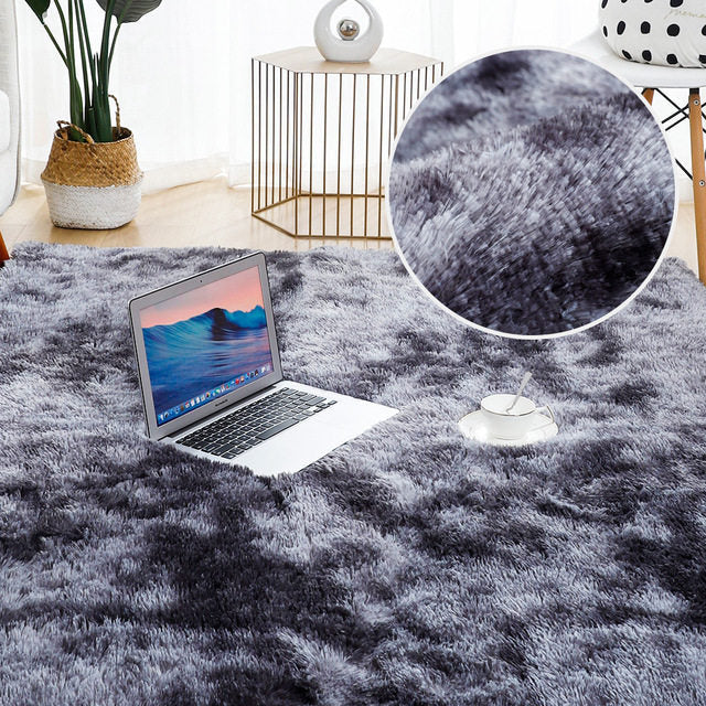 Soft Haven Plush Area Rug - Thick & Cozy Carpet for Living Room