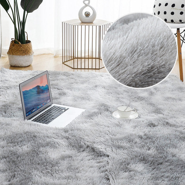 Soft Haven Plush Area Rug - Thick & Cozy Carpet for Living Room