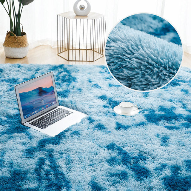 Soft Haven Plush Area Rug - Thick & Cozy Carpet for Living Room
