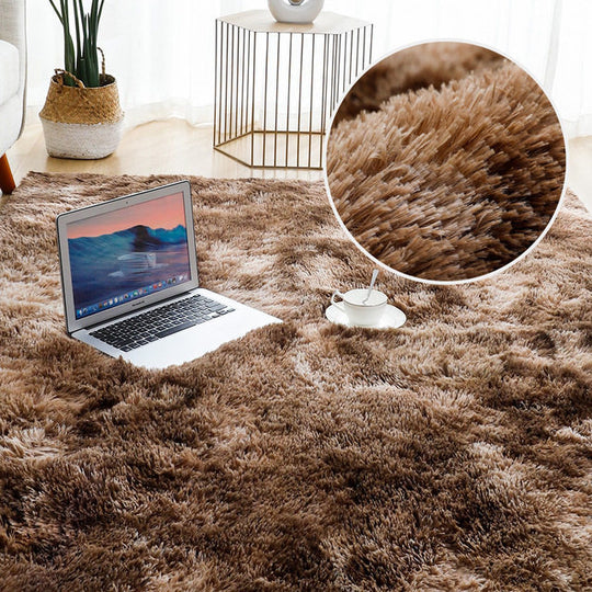Soft Haven Plush Area Rug - Thick & Cozy Carpet for Living Room