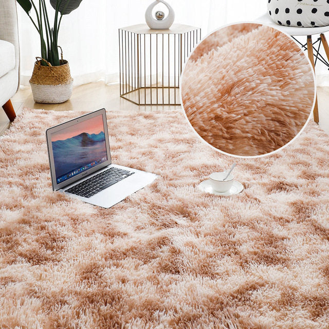 Soft Haven Plush Area Rug - Thick & Cozy Carpet for Living Room