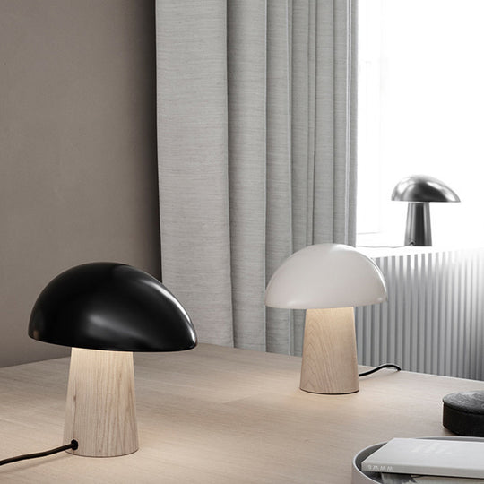 Fungi Glow - Modern Mushroom-Shaped Table Lamp for Study, Bedroom, or Living Room
