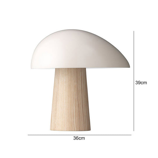 Fungi Glow - Modern Mushroom-Shaped Table Lamp for Study, Bedroom, or Living Room