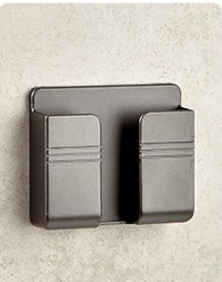 Space-Saving Mobile Phone Charging Station: Adhesive Storage Rack with Punch-Free Design
