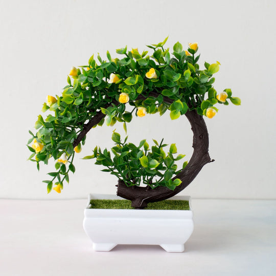 Melaleuca Bliss - Artificial Potted Plant for Home Decor