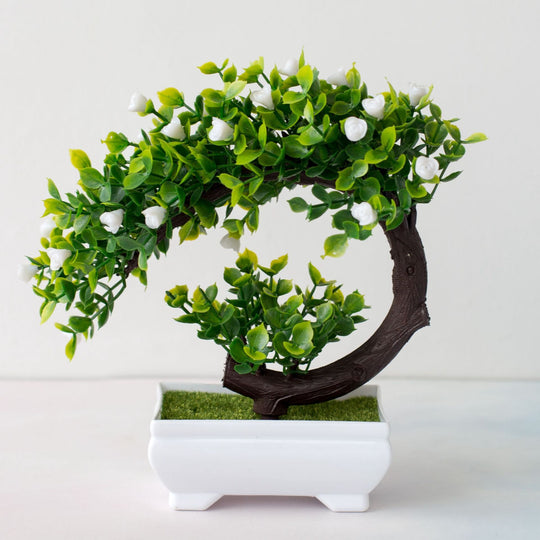 Melaleuca Bliss - Artificial Potted Plant for Home Decor