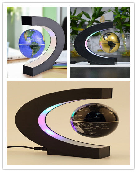 Floating in Style: Magnetic Levitation Globe Ornament for a Touch of Elegance