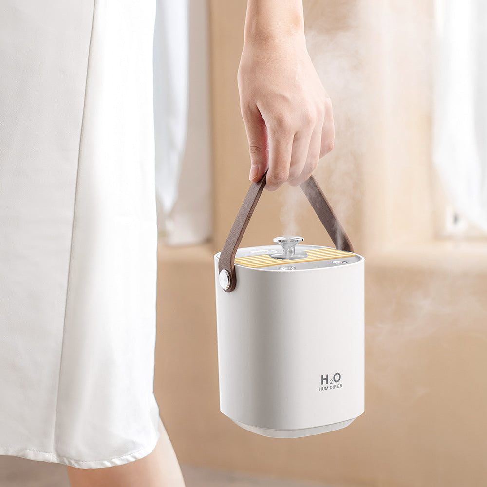 Ultimate Comfort: Dual Spray Mute Portable Humidifier for Home & Office