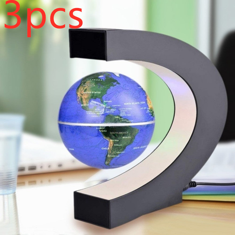 Floating in Style: Magnetic Levitation Globe Ornament for a Touch of Elegance