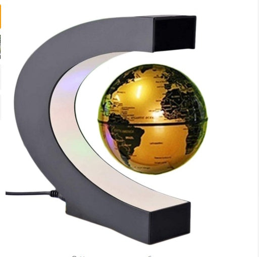 Floating in Style: Magnetic Levitation Globe Ornament for a Touch of Elegance