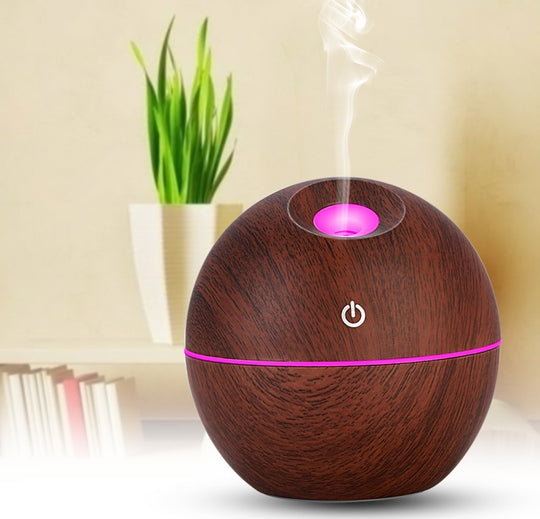 Relax & Refresh: Ultrasonic Aroma Diffuser & LED Night Light