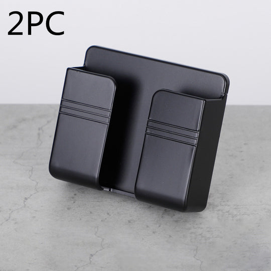 Space-Saving Mobile Phone Charging Station: Adhesive Storage Rack with Punch-Free Design
