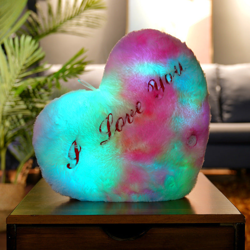 GlowHug - Luminous Colorful Body Pillow for Cozy Nights