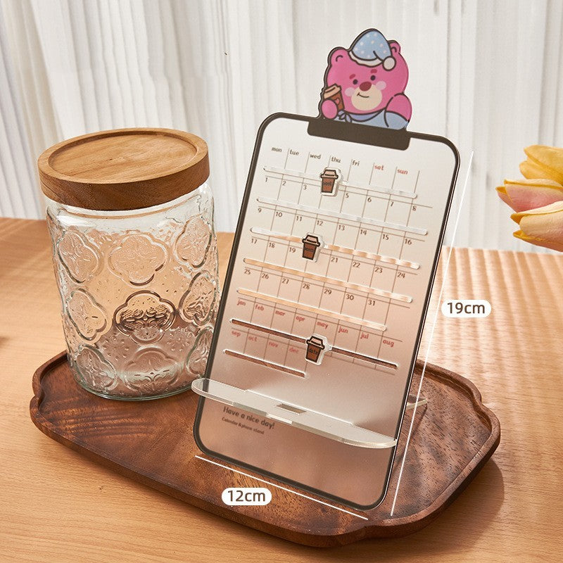 Handcrafted Perpetual Calendar - Unique DIY Ferris Wheel Design for Desktop Decoration