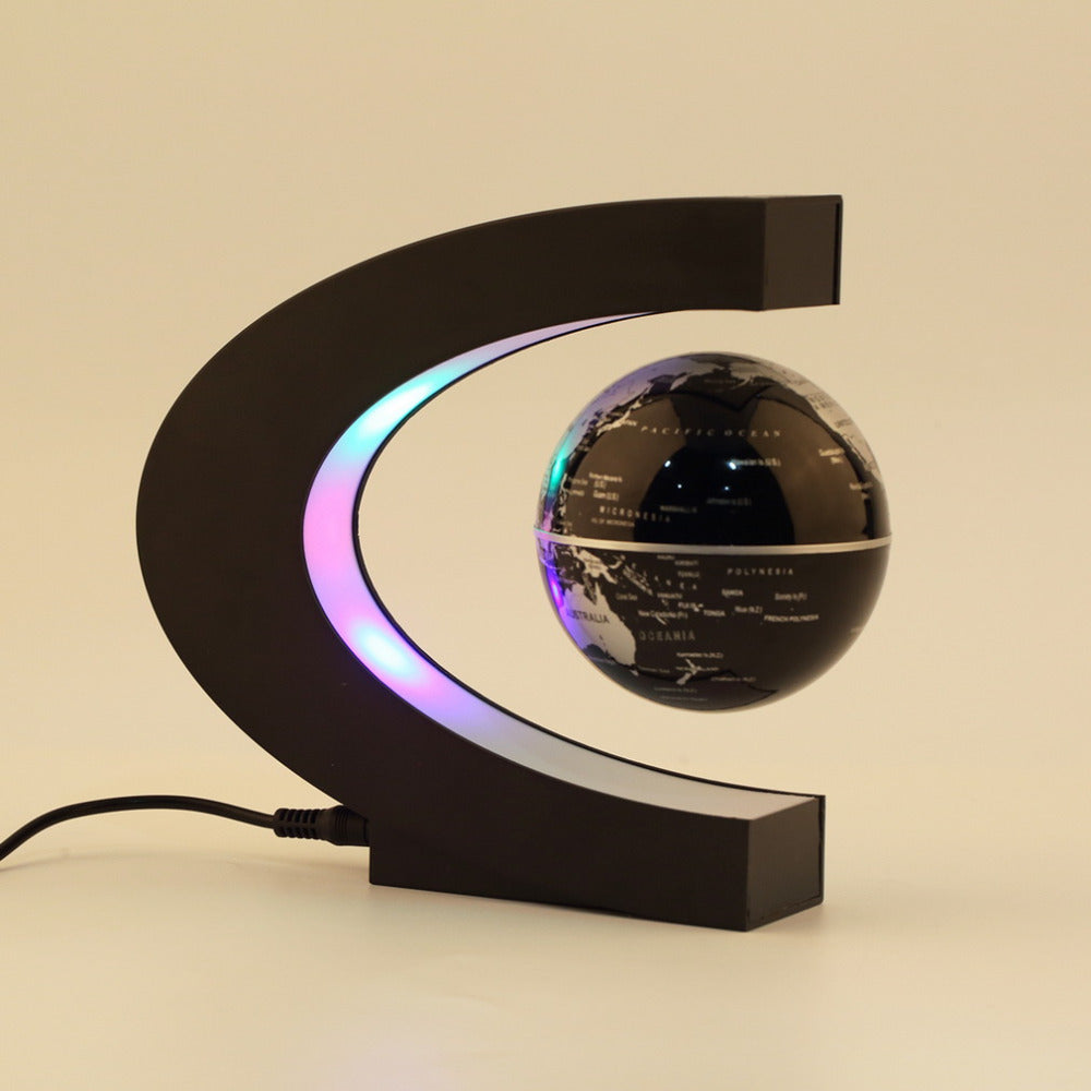 Floating in Style: Magnetic Levitation Globe Ornament for a Touch of Elegance