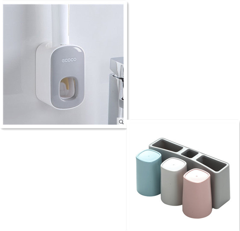 Toothpaste Pro - Wall-Mounted Automatic Toothpaste Dispenser & Holder for Bathroom