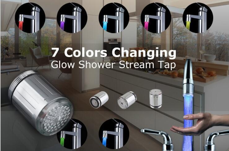 Illuminate Your Space: LED Light-Up Faucet for Kitchen & Bathroom