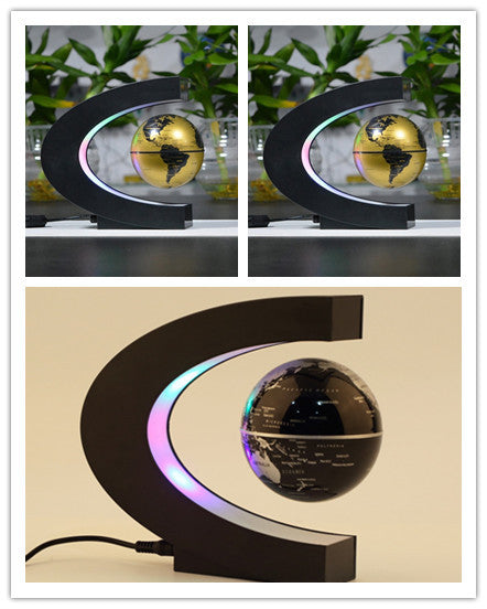 Floating in Style: Magnetic Levitation Globe Ornament for a Touch of Elegance