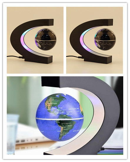 Floating in Style: Magnetic Levitation Globe Ornament for a Touch of Elegance