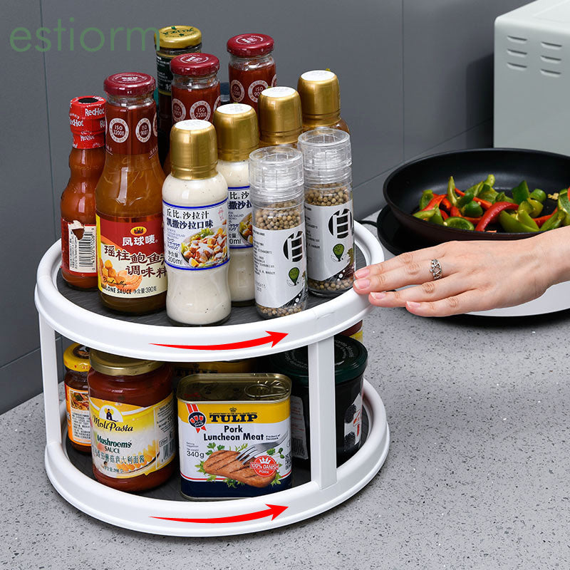 Spin & Access SpiceMaster - 360° Rotating Seasoning Storage Tray
