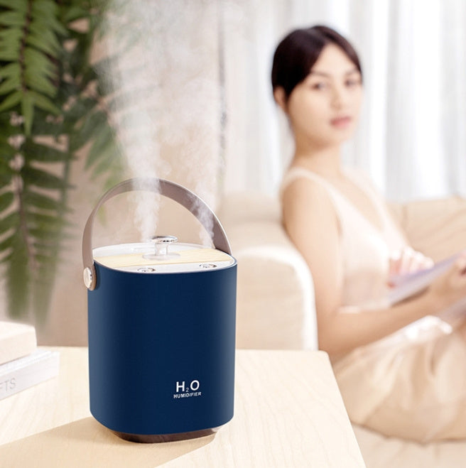 Ultimate Comfort: Dual Spray Mute Portable Humidifier for Home & Office
