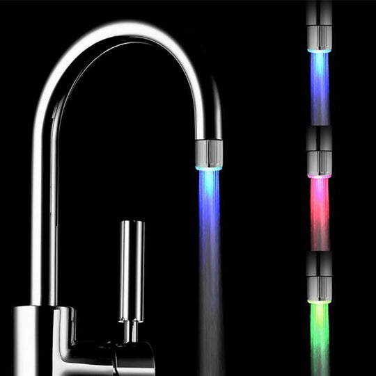 Illuminate Your Space: LED Light-Up Faucet for Kitchen & Bathroom