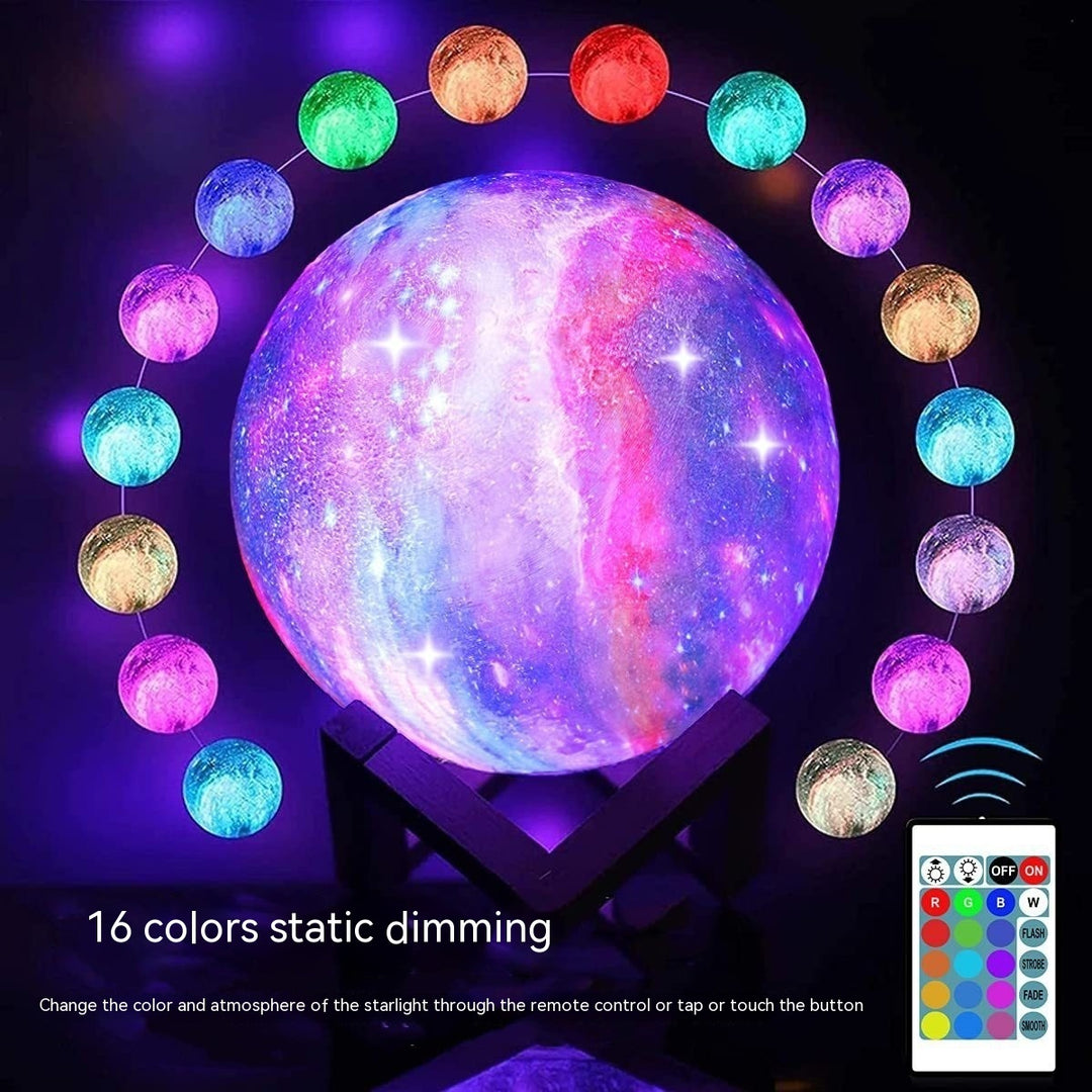 Illuminate the Cosmos: 3D Printed Moonlight Galaxy Lamp