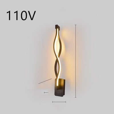 Nordic Chic LED Wall Lamp - Minimalist Bedside Lighting
