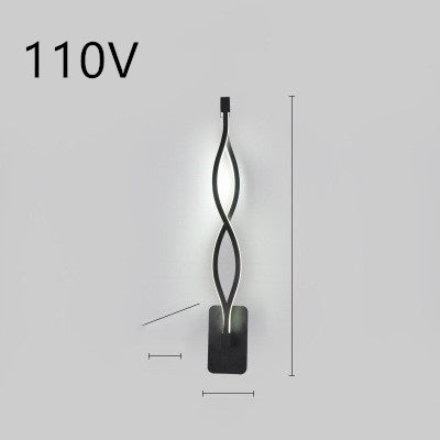 Nordic Chic LED Wall Lamp - Minimalist Bedside Lighting
