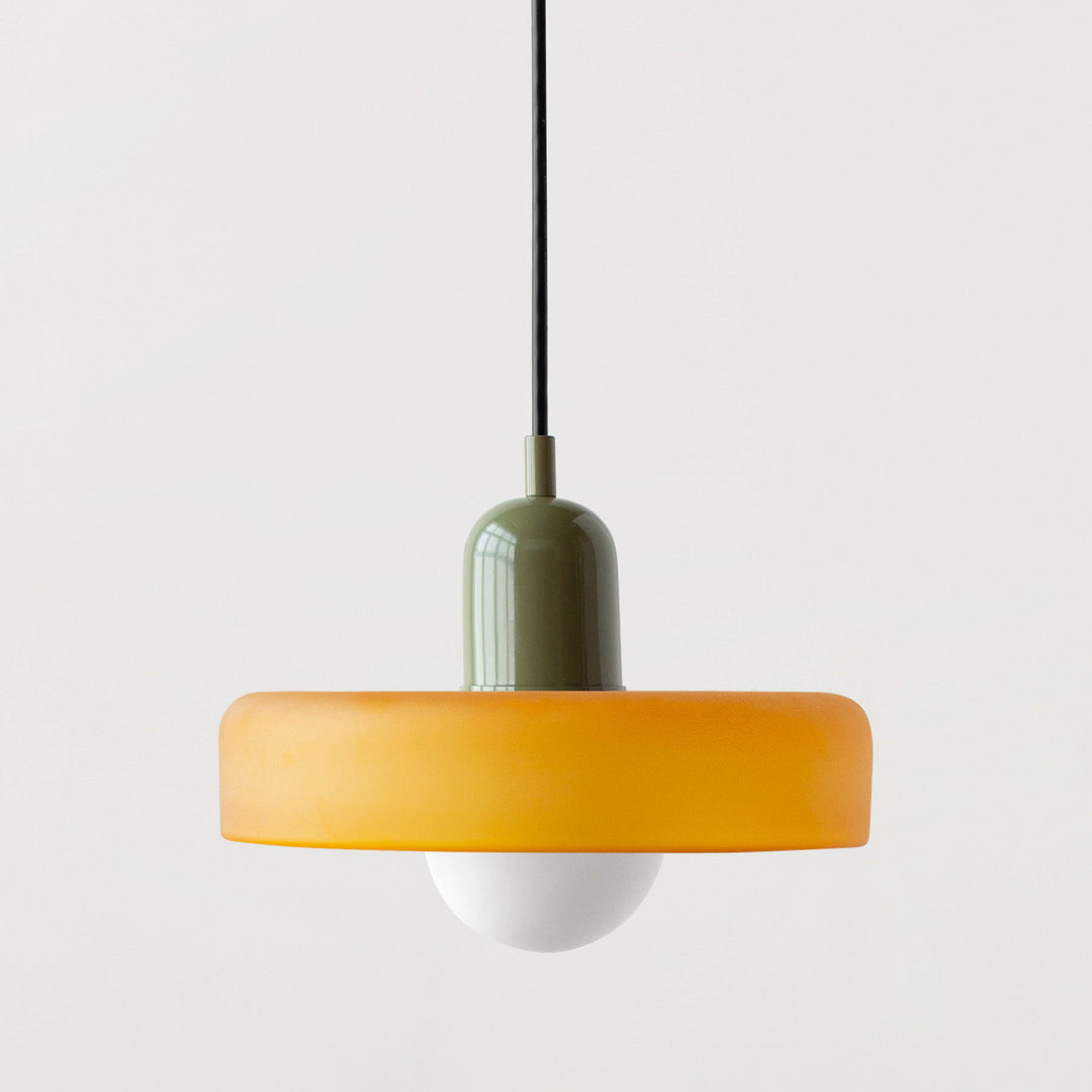 Stunning Memphis-Style Modern Glass Chandelier: Minimalist Elegance for Restaurants