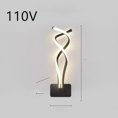 Nordic Chic LED Wall Lamp - Minimalist Bedside Lighting