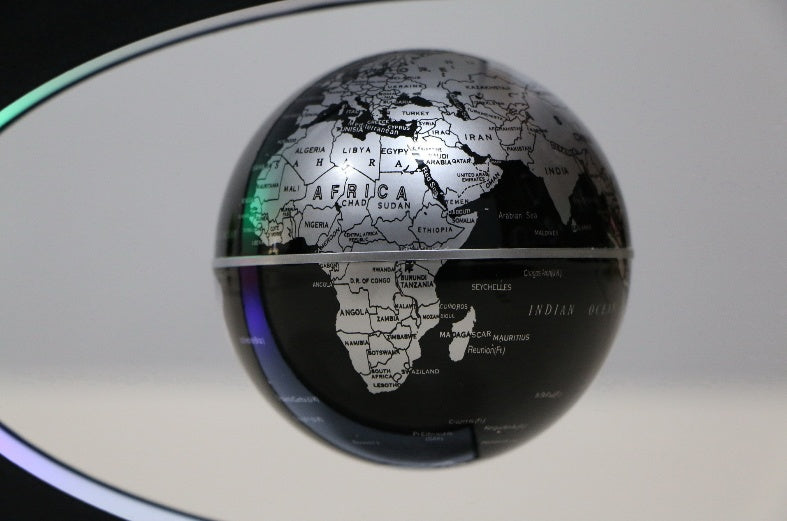 Floating in Style: Magnetic Levitation Globe Ornament for a Touch of Elegance