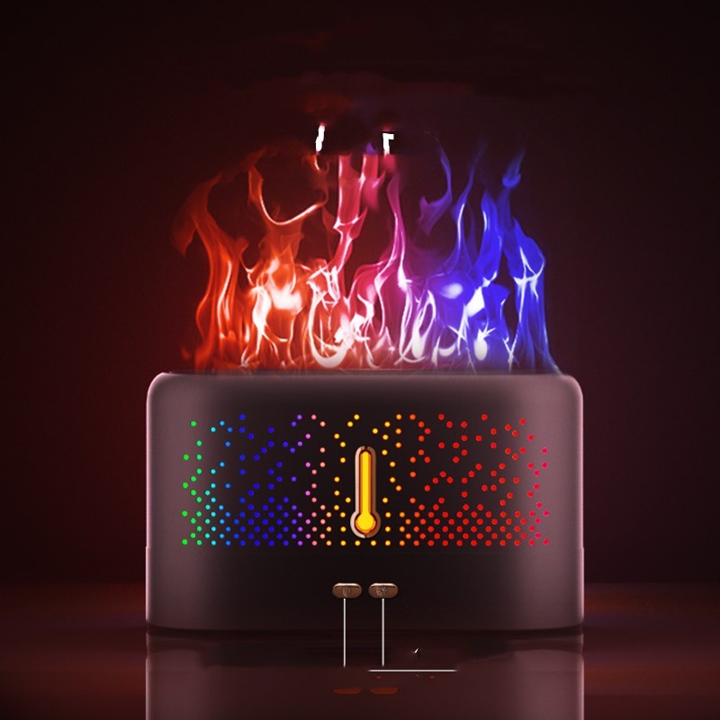 Serene Flame Ultrasonic Aromatherapy Diffuser & Humidifier